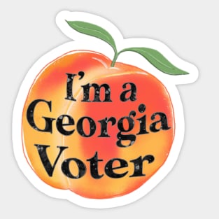 I’m a Georgia Voter Sticker